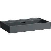 Laufen Kartell lavabo à poser, sans trou pour robinet, avec trop-plein, 800x460mm, H8163367581091, H8163367581091