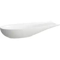 Laufen Il Bagno Alessi Vasque, sans trop-plein, 100x38cm, bonde incluse, H8189747571121, H8189747571121