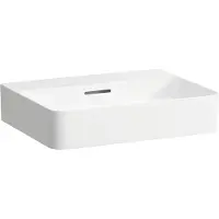 Laufen VAL lavabo à poser, sans trou pour robinet, avec trop-plein, US fermé 550x420mm, H8162827571091, H8162827571091
