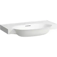 Laufen The New Classic lavabo, encastré, avec trop-plein, sans trou pour robinet, 800x480mm, H8138554001091, H8138554001091