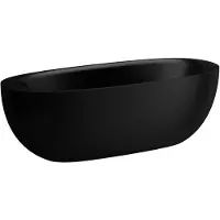 Laufen ILBAGNOALESSI Baignoire, en pose libre, en fonte minérale, 1850x800x440mm, H2209727160001, H2209727160001