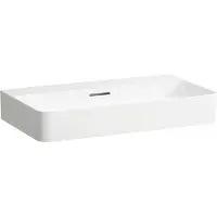 Laufen VAL lavabo à poser, sans trou pour robinet, avec trop-plein, US fermé 750x420mm, H8162850001091, H8162850001091