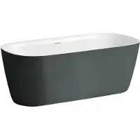 Laufen MEDA Baignoire en pose libre, Marbond, 1600x750x590mm, H221112, H2211121670001, H2211121670001