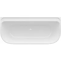 Laufen Baignoires MEDA, murales, avec trous pour robinetterie, Marbond, 1800x800x590mm, blanc, H2201170000361, H2201170000361, H2201170000361