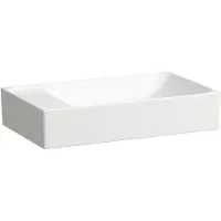 Laufen MEDA vasque, 600x350mm, sans trou pour robinet, avec trop-plein, H8121134001091, H8121134001091