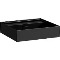 Laufen Kartell lavabo à poser sans trou pour robinet, avec trop-plein, 500x460mm, H8163320201091, H8163320201091