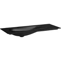 Laufen Il Bagno Alessi lavabo à poser, sans trou pour robinet, avec trop-plein et vidage, 120x50cm, H8179797161091, H8179797161091