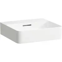 Laufen VAL Lave-mains, sans trou pour robinetterie, avec trop-plein, 450x420mm, H8152810001091, H8152810001091