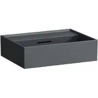 Laufen Kartell lavabo à poser, sans trou pour robinet, avec trop-plein, 450x340mm, H8183307581091, H8183307581091