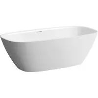 Laufen INO Baignoire 1700x750x520 en pose libre ovale blanc, H2313020000001, H2313020000001
