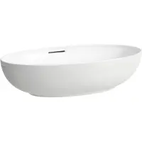 Laufen Il Bagno Alessi Vasque, avec trop-plein, 70x40cm, bonde clic-clac incluse, H8189784001091, H8189784001091