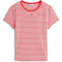 Tommy Hilfiger Tjw Slim Essential T-shirt Red/stripe Taglia: S | Maglie Sportivi Outlet | Donna | Rosso