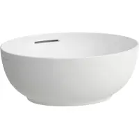 Laufen Il Bagno Alessi Vasque, avec trop-plein, 45x40cm, bonde clic-clac incluse, H8189767571091, H8189767571091