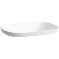 Laufen INO lavabo encastré, sans trou pour robinet, sans trop-plein, 500x365mm, H8173027571121, H8173027571121