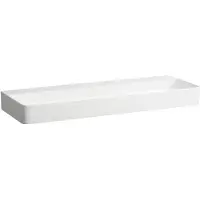 Laufen VAL lavabo, encastré, sans trou pour robinet, sans trop-plein, 1200x420mm, H8102894001121, H8102894001121