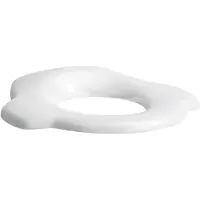 Laufen Sedile WC Florakids senza coperchio, rivestimento antibatterico, bianco, 1 pz.