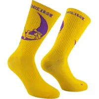 La Sportiva Climbing On The Moon Socks Calze casual (44-46, giallo)