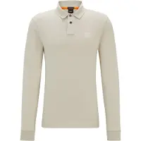 BOSS per uomo. 50507704 Polo beige Passerby (M), Casual, Cotone, Manica lunga