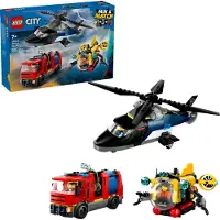 LEGO Elicottero, autopompa e sottomarino