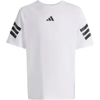 Adidas Kid's Future Icons 3 Stripes T-Shirt T-shirt Bambini (164, bianco)