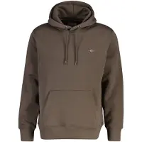 Gant per uomo. 2007058 Felpa con cappuccio Shield beige (XXL), Casual, Cotone