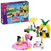 LEGO Pool Party con unicorno e fenicottero