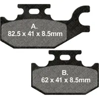 EBC Pastiglie Freno Sinterizzate Sfa-hh Series Sfa413hh