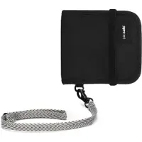 Pacsafe RFIDsafe V100 Portafogli (One Size, nero)