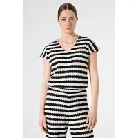 Garcia Ladies T-shirt Ss Black Taglia: XL | Pantaloni Outlet | Donna | Nero
