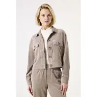 Garcia Ladies Jacket Taupe Taglia: L | Giacche corte Outlet | Donna | Nero