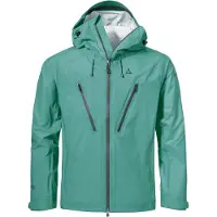 Schöffel Jacket Style Blaueis Giacca antipioggia Uomo (52, turchese)