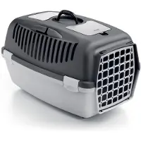 Stefanplast Gulliver 3 grigio 61x40x38 porta in plastica, 97366