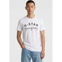 G-Star Chest Logo R T S/s White Taglia: M | Magliette basic Outlet | Uomo | Bianco