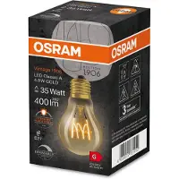 Osram Vintage 1906 E27 4,8 W LED A60 822 dorata, dimmerabile