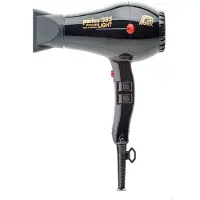 Parlux 385 Powerlight Ionic Ceramic Asciugacapelli Nero — Asciugacapelli