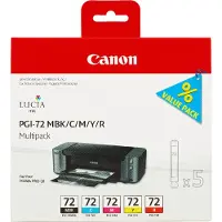 Canon Cartuccia stampante PGI-72MBK/C/M/Y/R - 5 colori Multipack