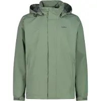 CMP Jacket Snaps Hood Giacca antipioggia Uomo (58, verde)