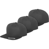 Flexfit Cappello da baseball grigio / grigio scuro / nero