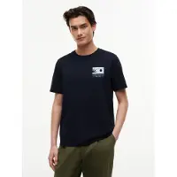 Tommy Hilfiger Mono Sun Graphic Reg Desert Sky Taglia: M | Magliette basic Outlet | Uomo