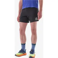 Compressport - Short leggero e traspirante - Trail Racing Overshort M Black per Uomo - Taglia XL - Nero