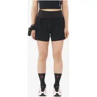 Salomon - Pantaloncini traspiranti con asciugatura rapida - Sense Aero 2In1 Trail 5" W Deep Black per Donne - Taglia M - Nero