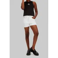 Calvin Klein Girls Hr Relaxed Denim Shorts White Taglia: 8 | Pantaloni Outlet | Unisex | Blu