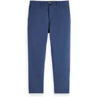 Scotch & Soda Drift - Washed Cotton Blend Chino Insignia Blue Taglia: W32L32 | Pantaloni chino Outlet | Uomo | Blu