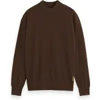 Scotch & Soda Dropped Shoulder Mock Neck Pullover Demitasse Taglia: XL | Maglioni a maglia Outlet | Uomo