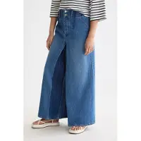Scotch & Soda The Wave Custom Cropped Wide Leg Jeans — Art From The Heart Taglia: W26 | Pantaloni Outlet | Donna