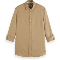 Scotch & Soda Regular-fit Linen Shirt Tannin Taglia: XL | Camicie Casual Outlet | Uomo | Bianco