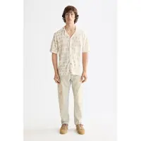 Scotch & Soda Jacquard Knitted Shirt Eggnog Taglia: M | Camicie Casual Outlet | Uomo