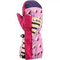 LEKI Kid's Little Paw Mitt Long Guanti Bambini (5, fuchsia)