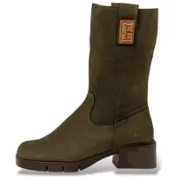 Art per donna. 112861222003_0G3 Stivali in Pelle 1286 Varsavia marrone verdastro (38), 3 a 5cm, Nubuck, Cerniera, Casual, Verde