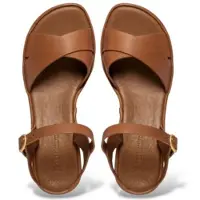 El naturalista per donna. 2N8541123005_023 Sandali in Pelle N854 Gaia marrone (42), 3 a 5cm, Fibbia, Casual